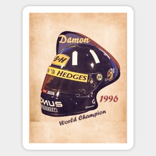 1996 Damon Hill Sticker